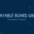 Playable board game template