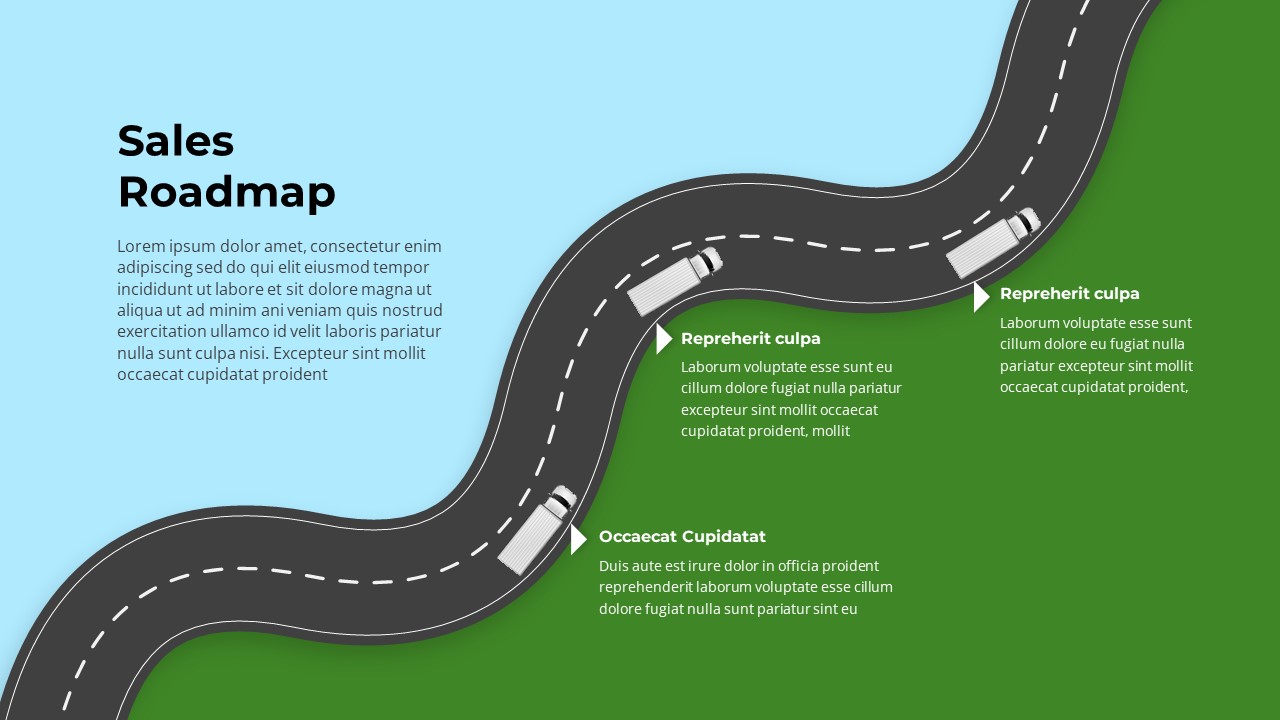 Sales Roadmap Diagram