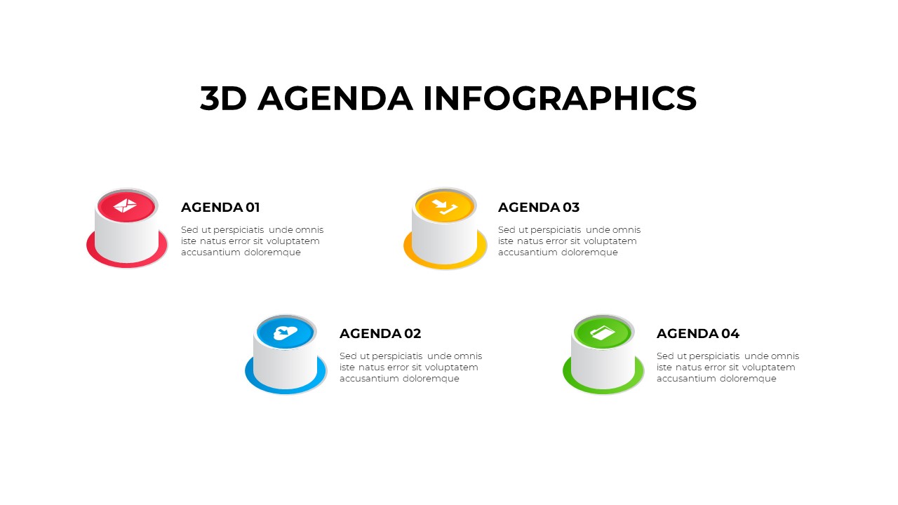 Simple 3d Infographics