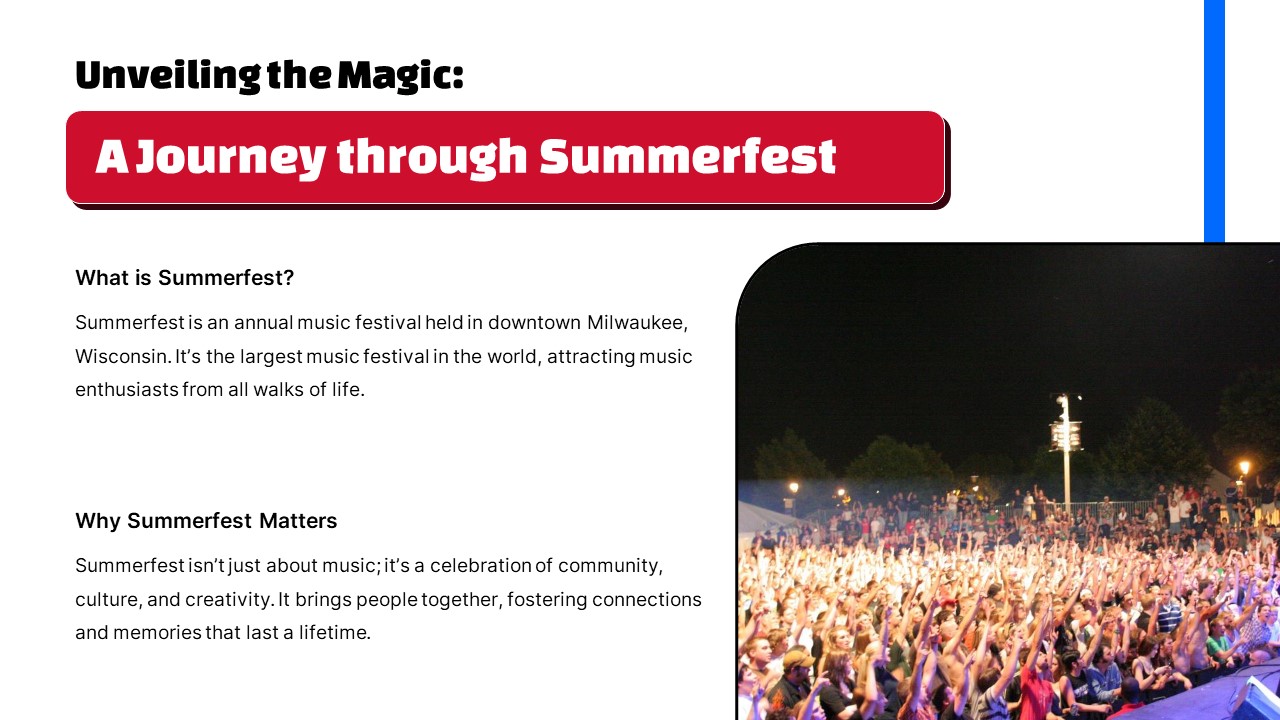 summerfest PowerPoint template