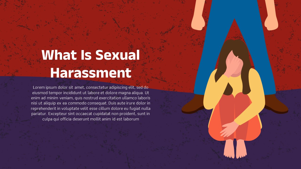 about sexual harassment