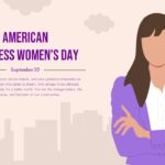 business women day poster template