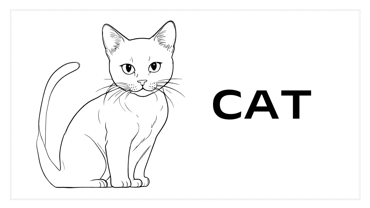 Cat Coloring Pages