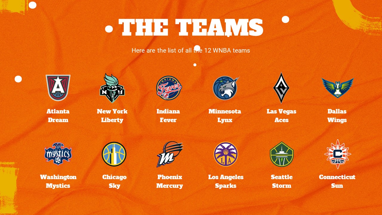 WNBA 2024 Teams