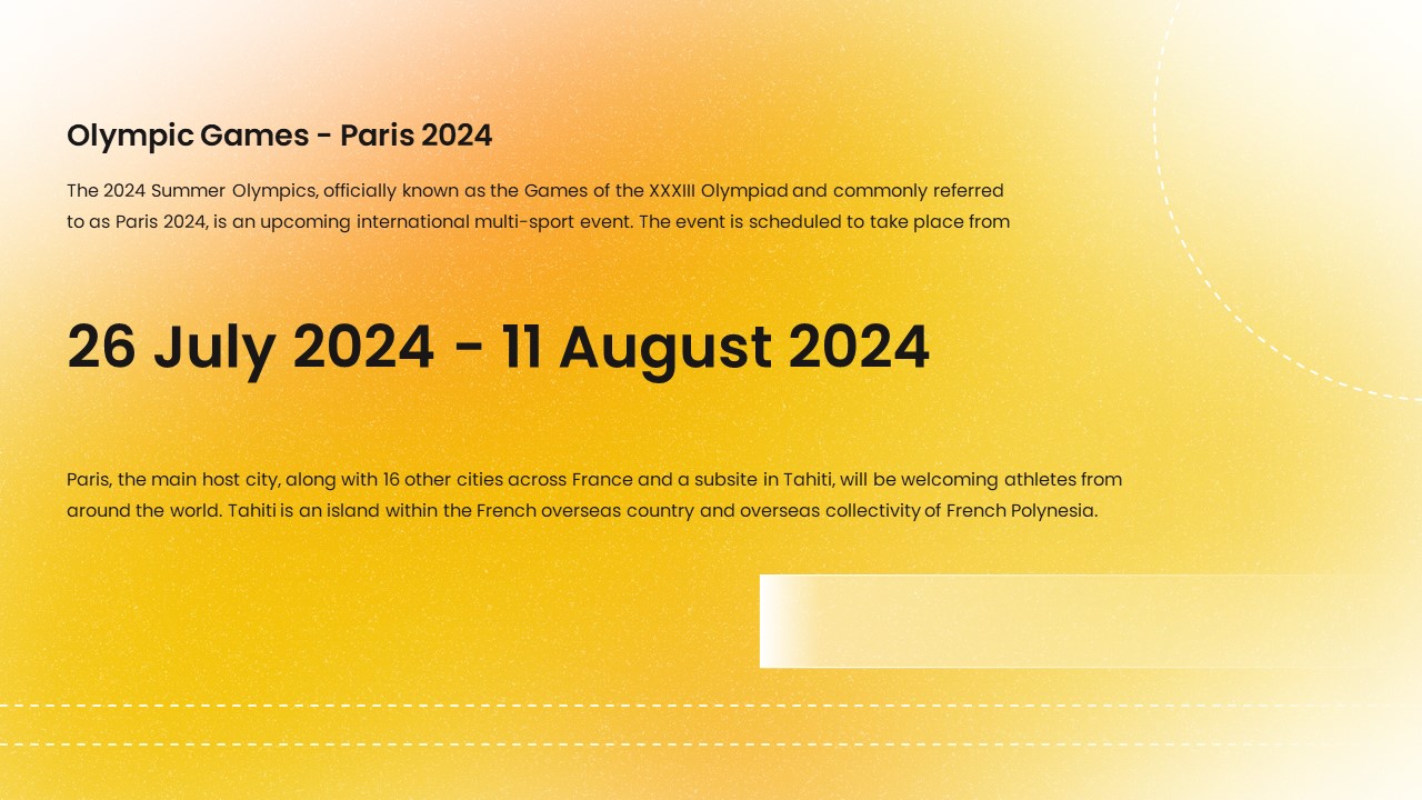 Paris olympics 2024 dates