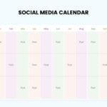 social media weekly calendar