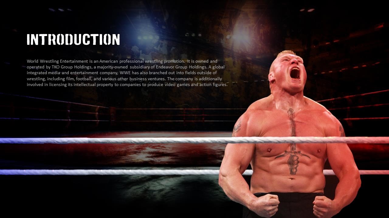 world wrestling entertainment template