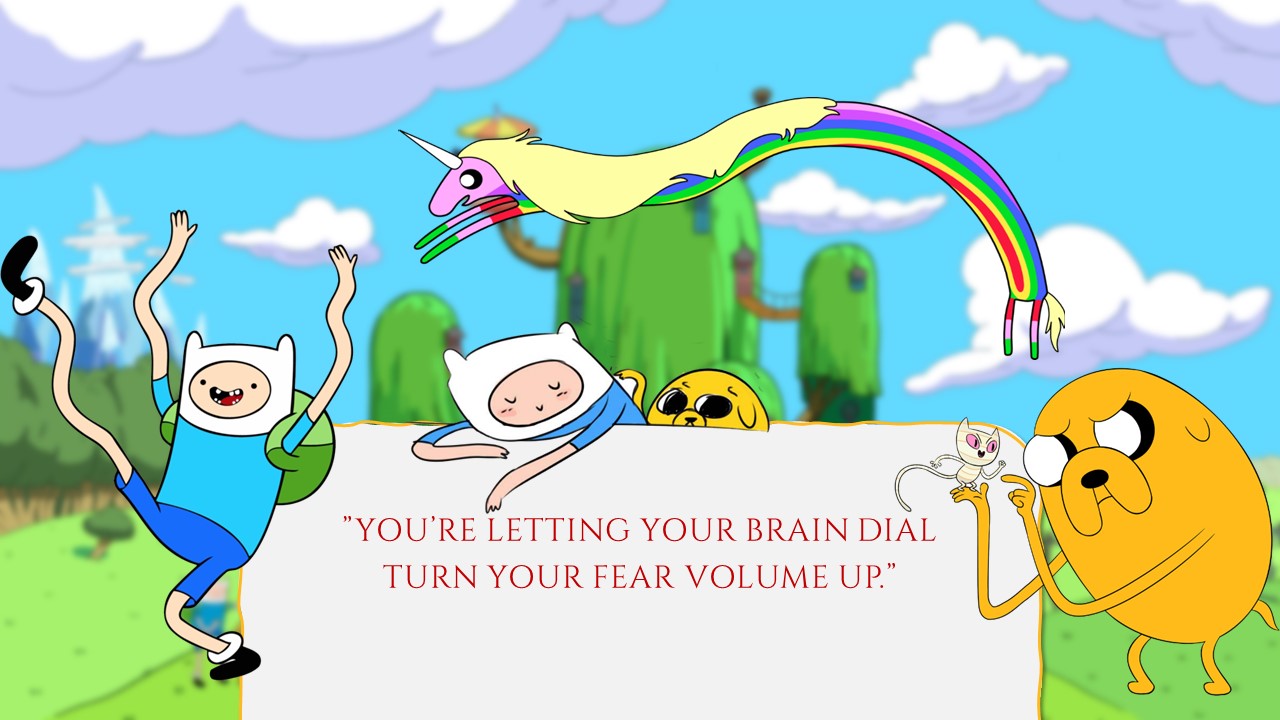 adventure time cartoon template