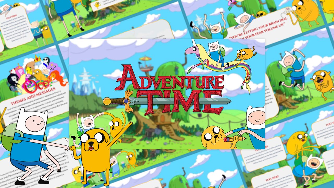 adventure time template