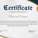 certificate of appreciation template