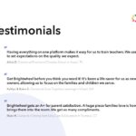 brightwheel testimonial template