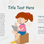 cute education template