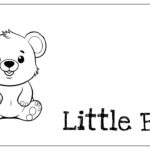 cute teddy coloring pages