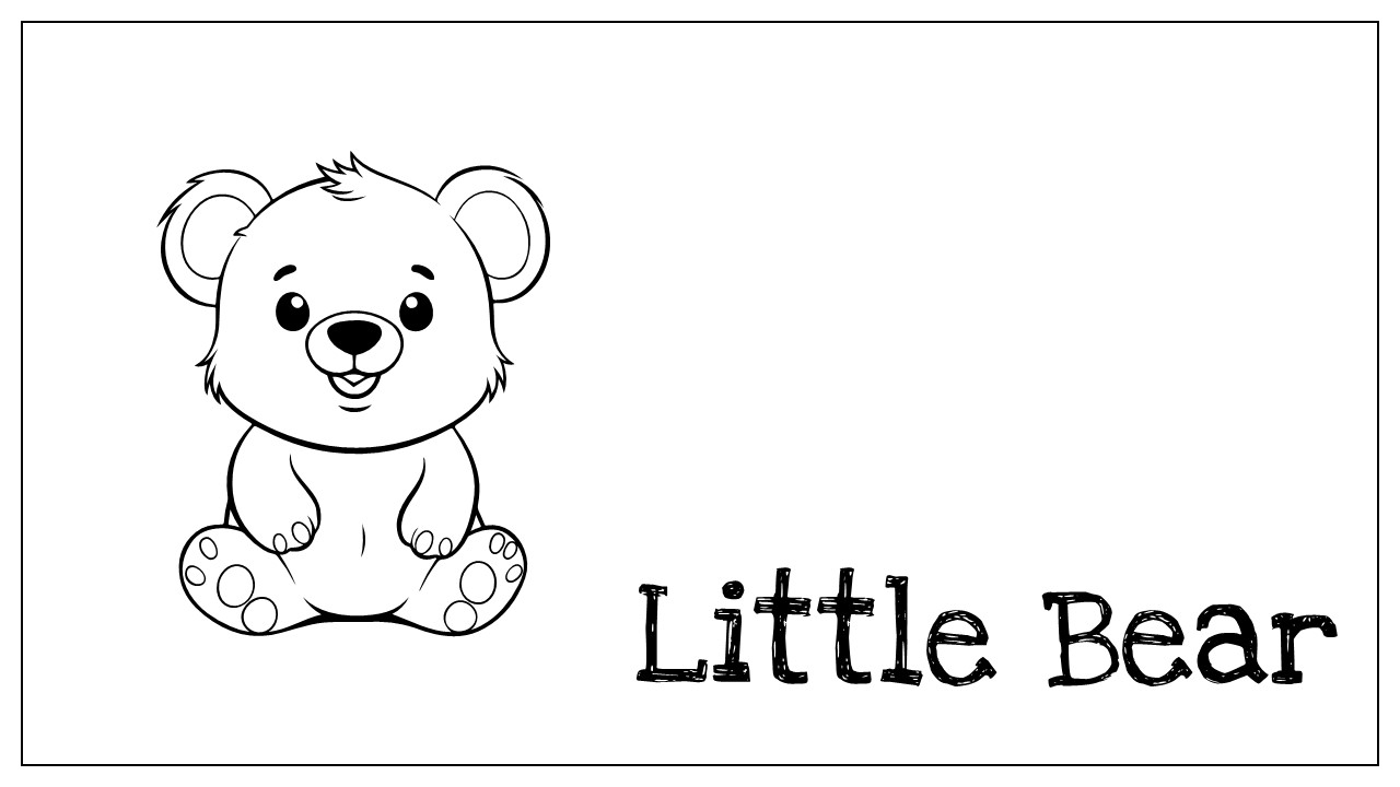 cute teddy coloring pages