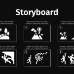 dark story board template