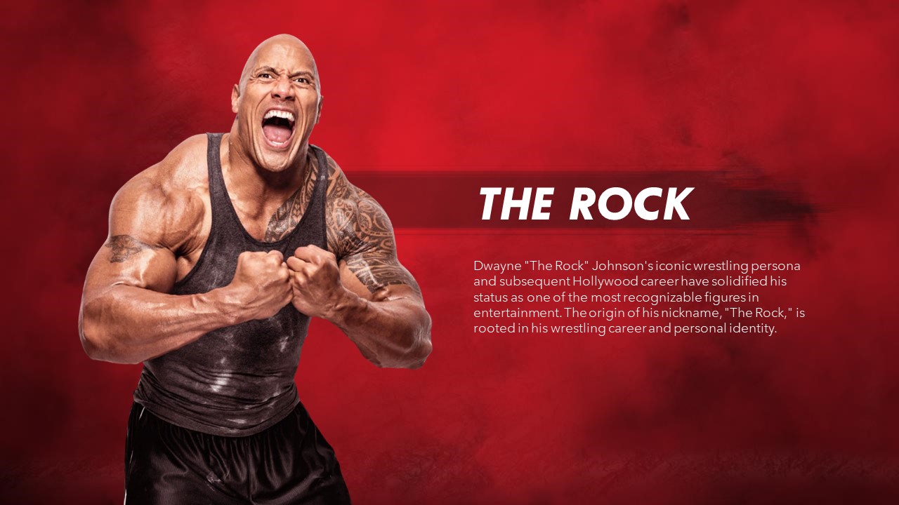 dwayne the rock johnson slides