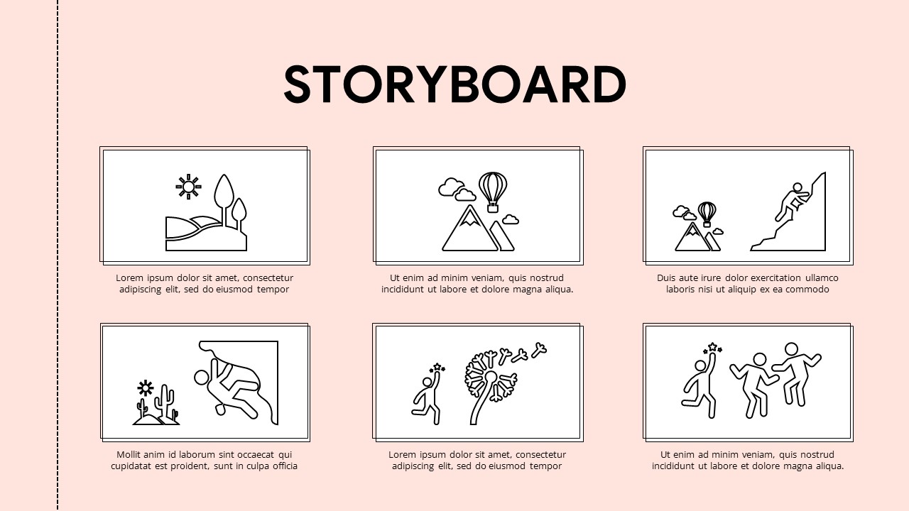 Free Storyboard Template – PowerPoint and Google Slides - SlideChef