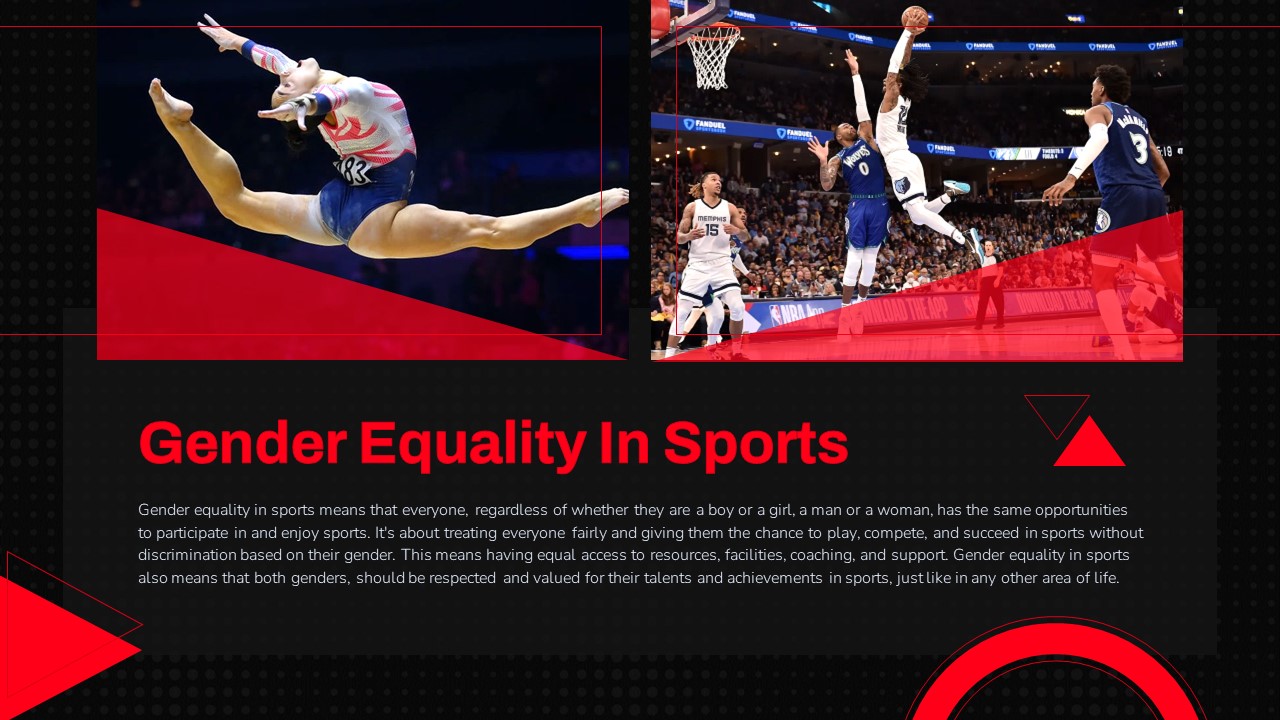 gender equality in sports