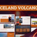 iceland volcano template