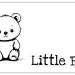 little bear coloring pages