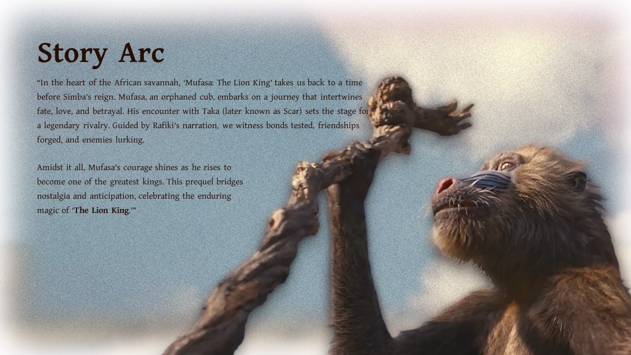 mufasa lion king story template