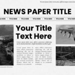 news paper template