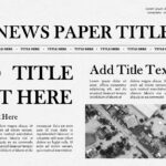 news paper template free