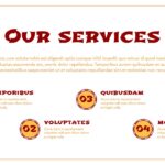 our services template