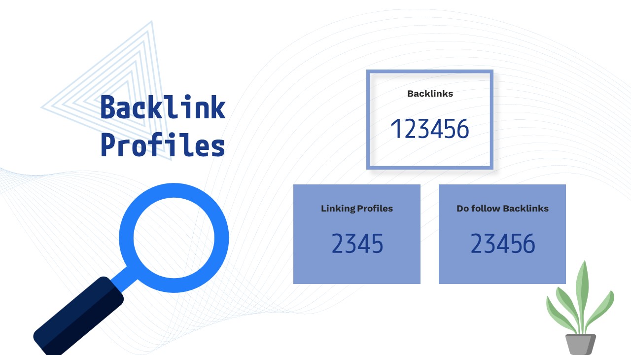 seo report - backlink profiles