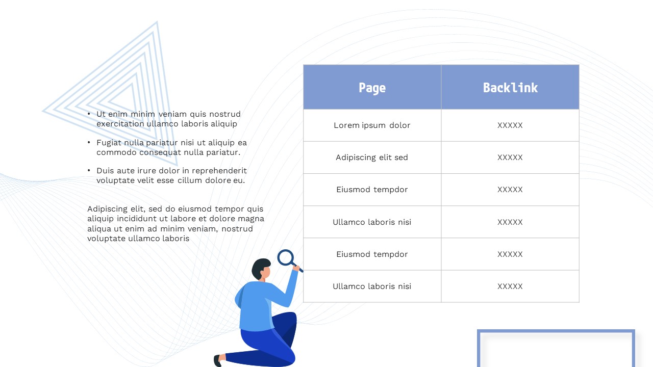 seo report -page analysis