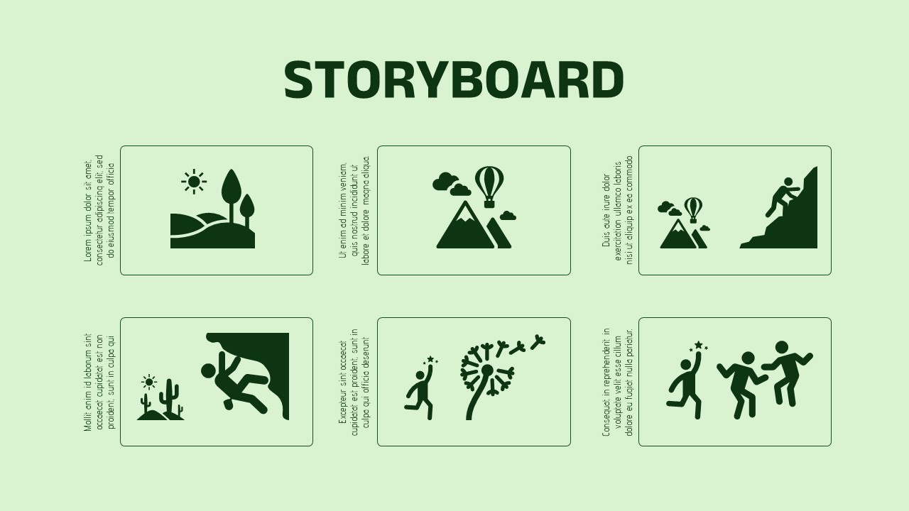 simple story board template