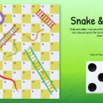 snakes and ladders board game template