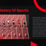 history of sports template