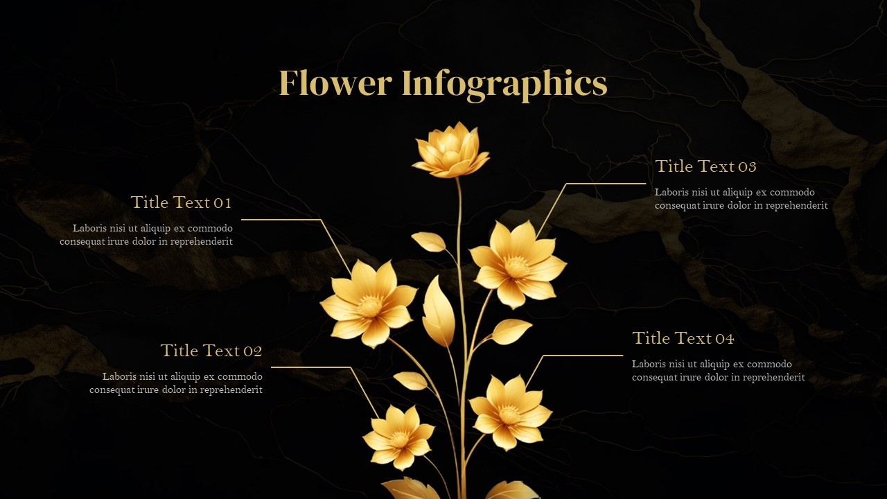 black and gold powerpoint template