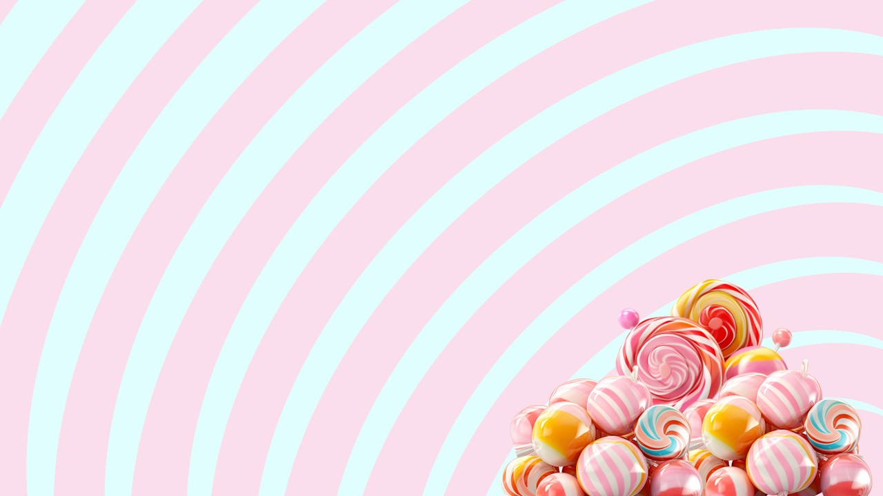 candy background template