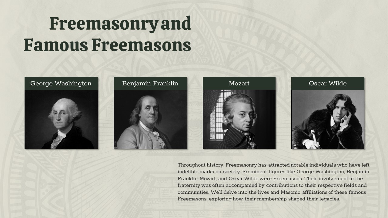 famous freemasons