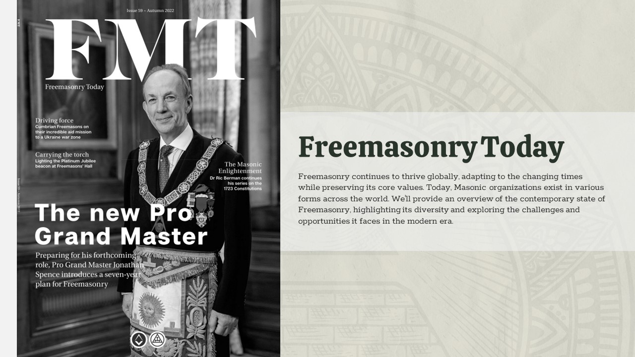 freemasonry today