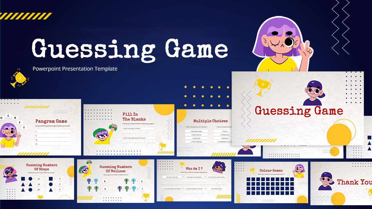 guessing game template