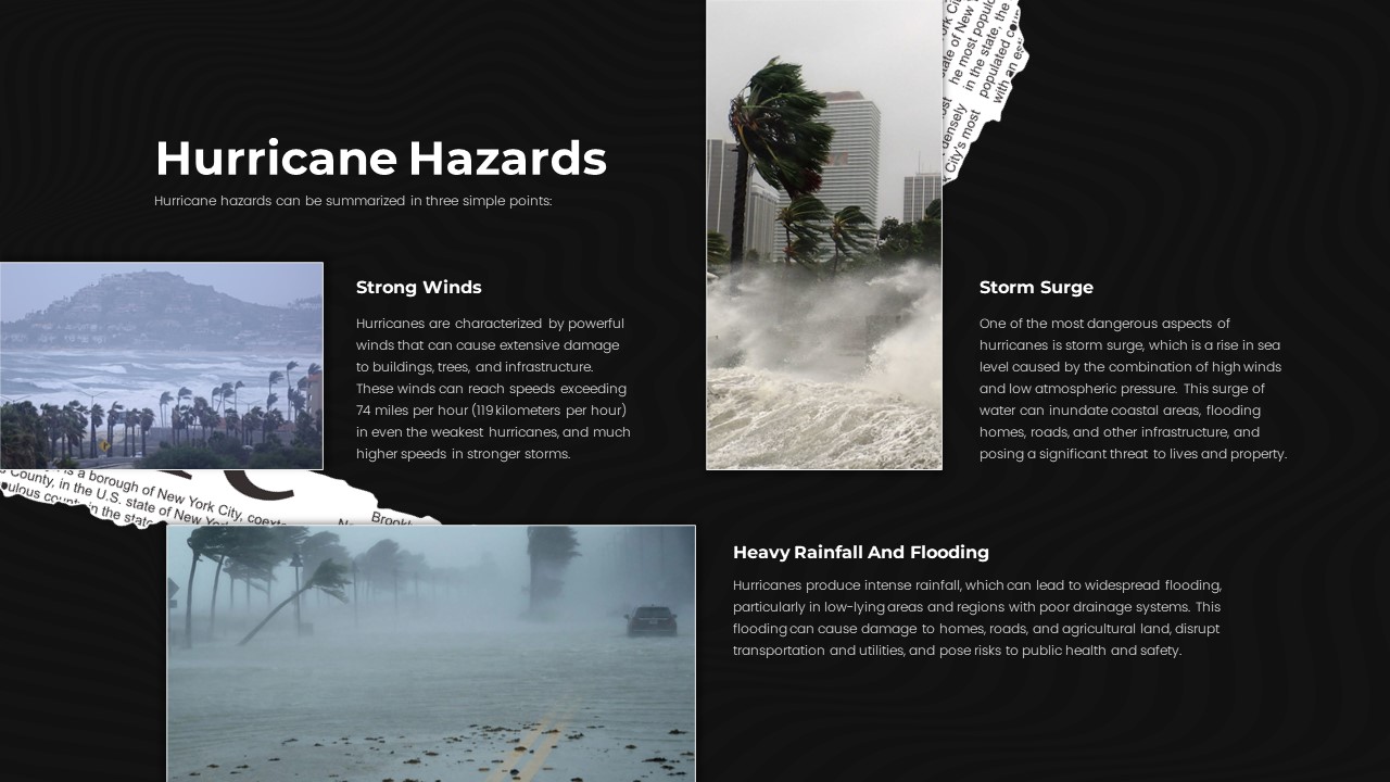 hurricane hazards