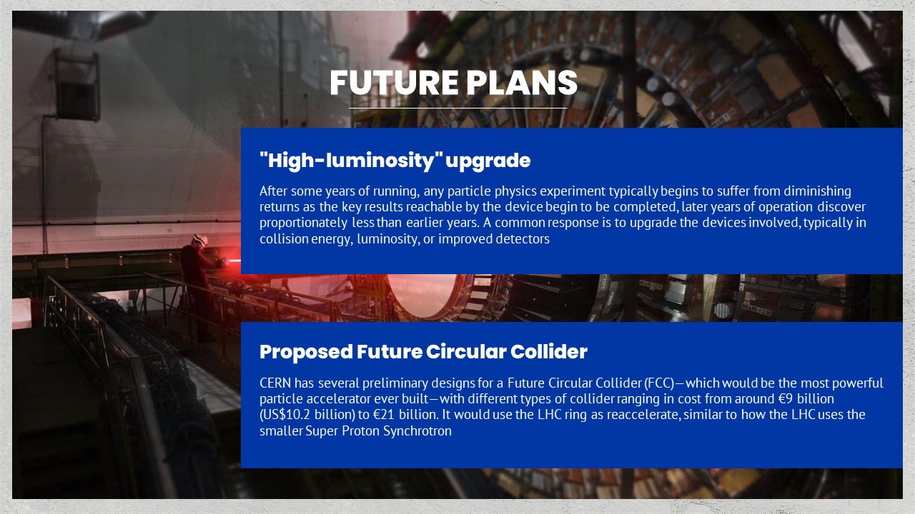 large hadron collider future plans