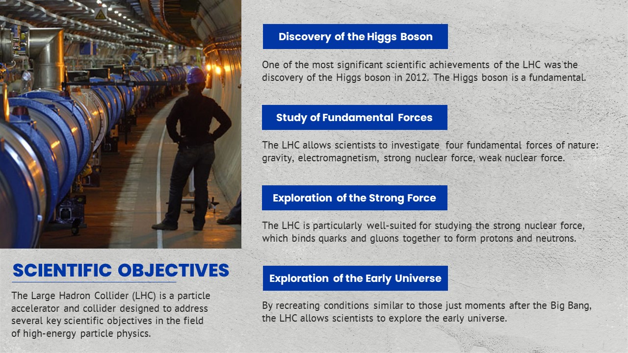 large hadron collider objectives