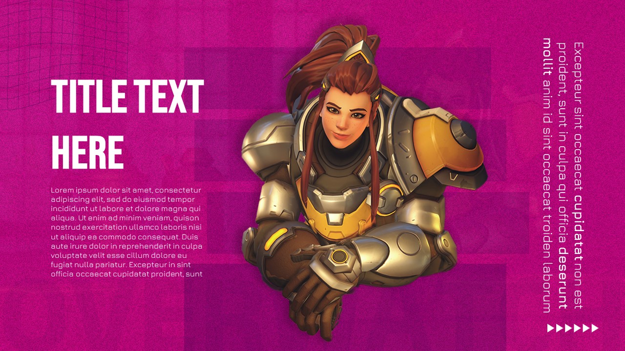 overwatch ppt template