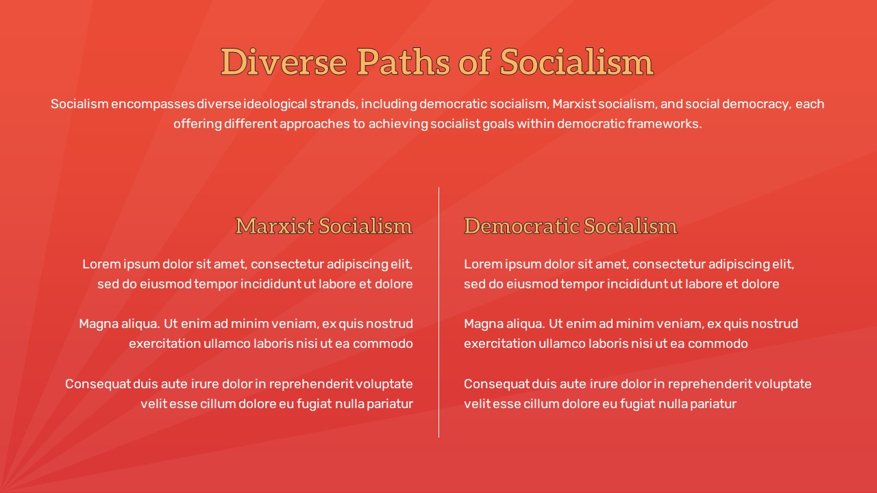 socialism paths