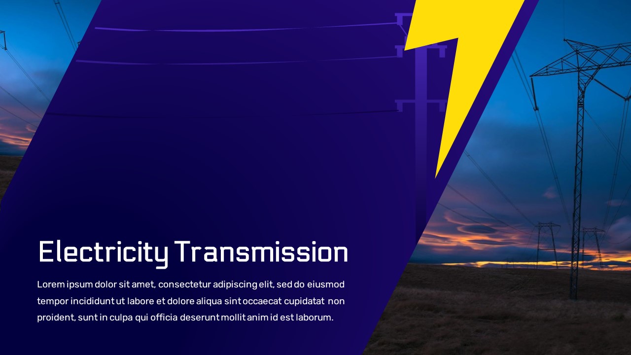 transmission of electricity