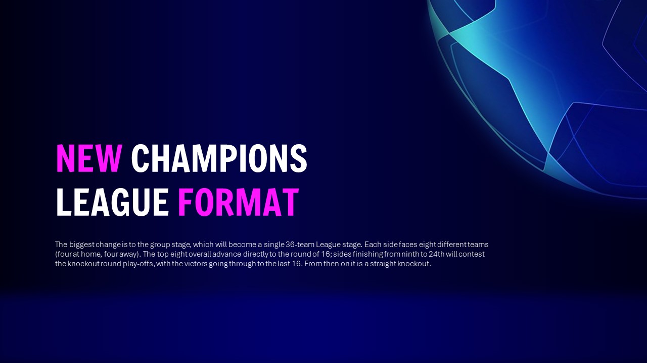 Champions League Presentation | Free PowerPoint and Google Slides ...