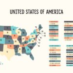 us states map with 50 states