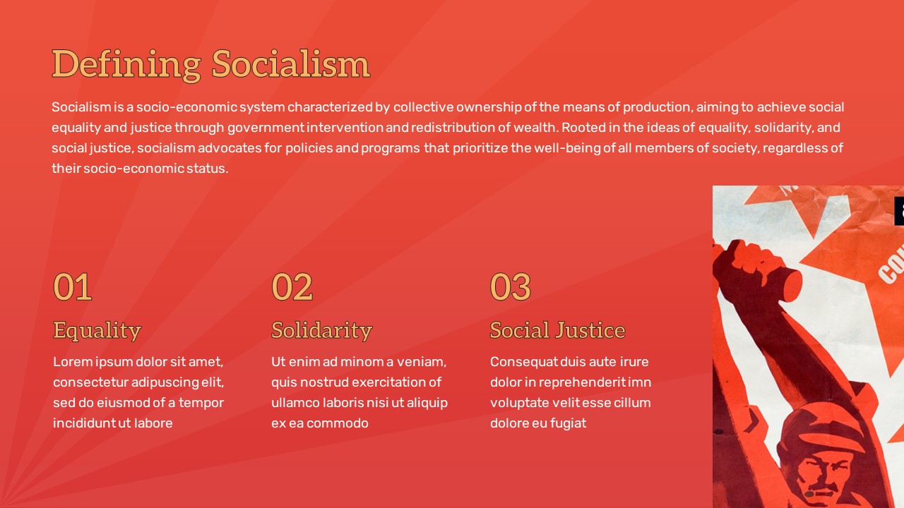 what is socialism template