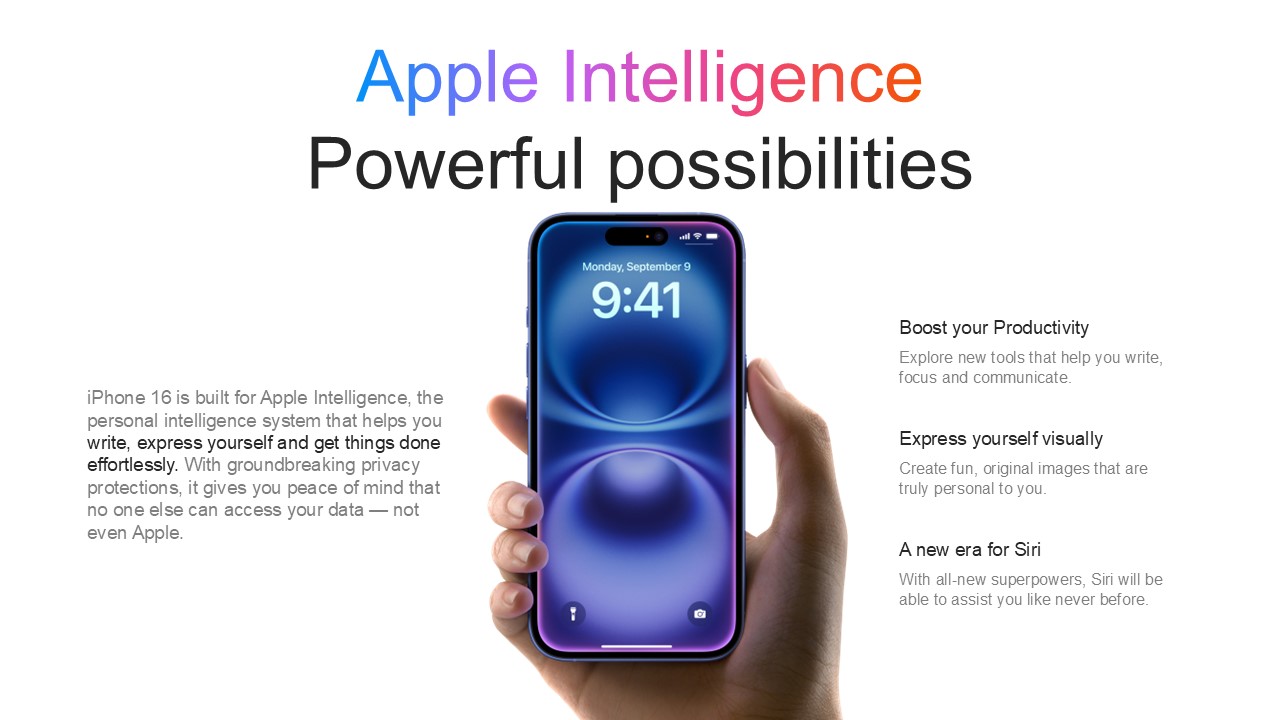 Apple AI template