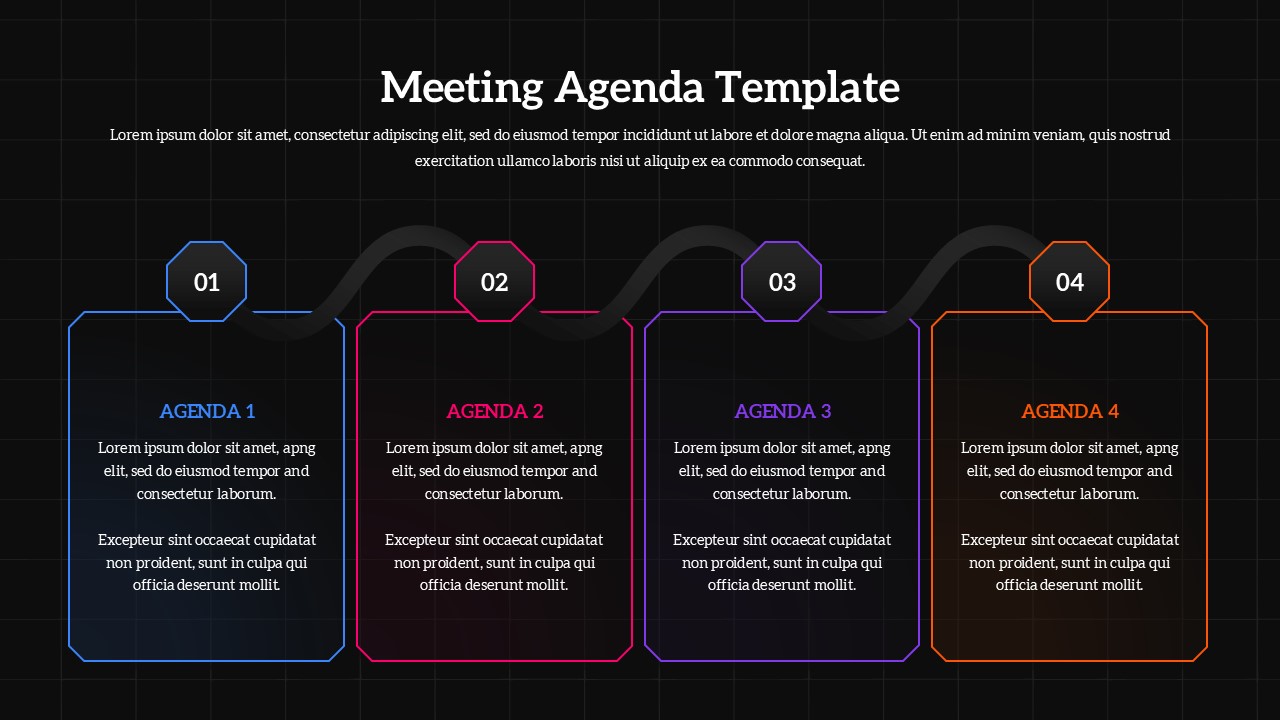 Free Meeting Agenda Template