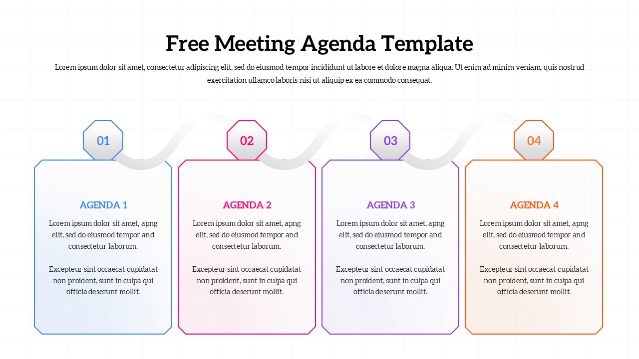 Free Meeting Agenda Template